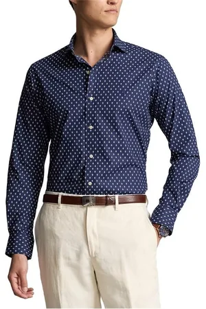 Ralph Lauren Diamond Slim Fit Stretch Poplin Shirt