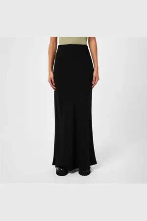 Ami Long Skirt With Bias Cut
