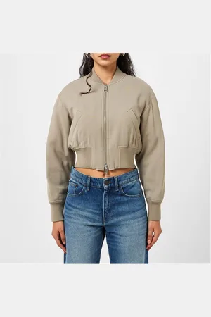 Ami Zipped Bomber Jacket