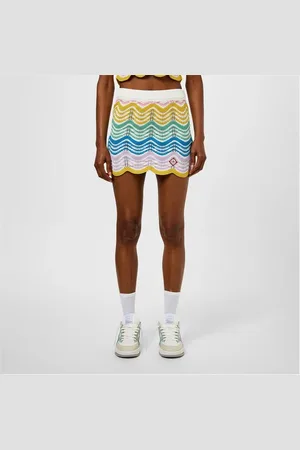 Casablanca Wave Crochet Skirt