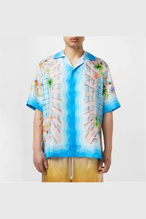 Casablanca Le Plongeon Silk Shirt