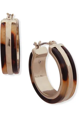 Ralph Lauren Tort Hoop Earrings