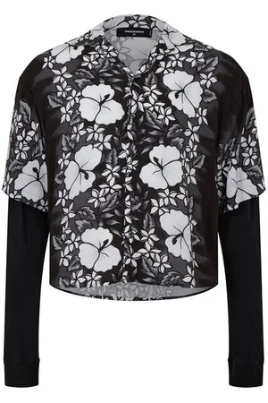 Dsquared2 Floral Bowling Shirt