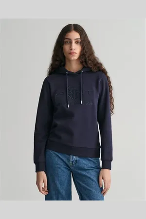 GANT Tonal Logo Archive Shield Hoodie