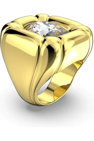 Swarovski Dulcis cocktail ring, Cushion cut, tone, -tone plated