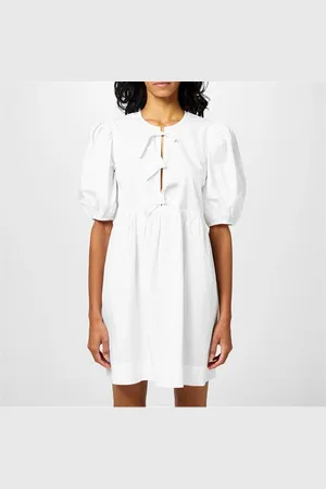 Ganni Bow tie Mini Dress