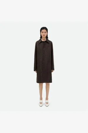 Bottega Veneta Leather Coat