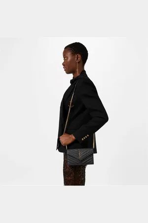 Saint Laurent Monogram Envelope Crossbody Bag