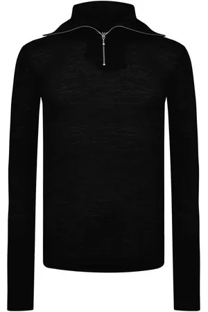 Jil Sander Quarter Zip Fleece Top