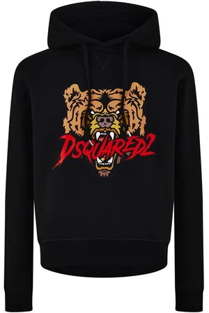 Dsquared2 Cool Fit Bear Logo Hoodie