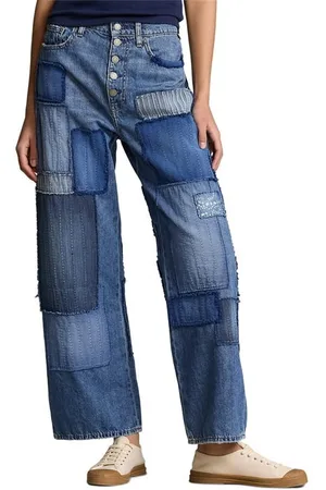 Ralph Lauren High-Rise Wide-Leg Crop Jean