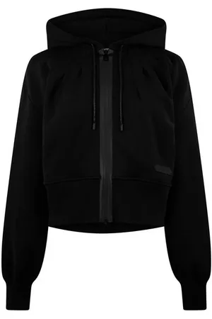Lanvin Cropped Zip Hoodie