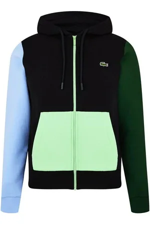 Lacoste Colour Block Zip Hoodie