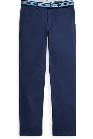 Ralph Lauren Belted Slim Fit Chinos