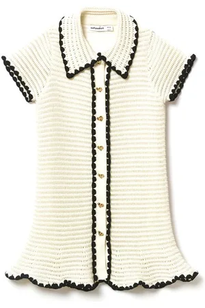 Self-Portrait Crochet Dress Junior