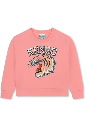 Kenzo Embroidered Logo Sweatshirt Juniors