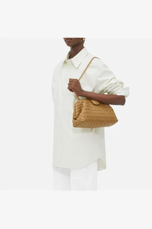 Bottega Veneta Lauren 1980 Teen Clutch With Chain