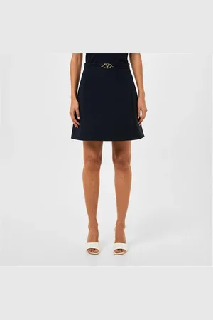 VALENTINO Vlogo A-Line Mini Skirt