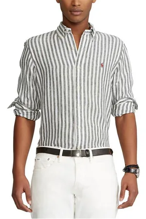 Ralph Lauren Striped Pony Shirt