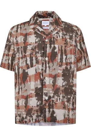 Norse projects Mads Relaxed Print Shirt