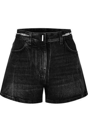 Givenchy Denim Chain Shorts