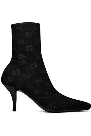 Gucci Gg Knit Ankle Boot