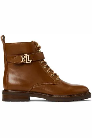 Ralph Lauren Eldridge Burnished Leather Boot