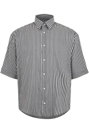 Ami Boxy Striped Shirt