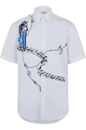 Burberry Chain Short Sleeve Shirt