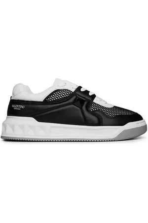 VALENTINO GARAVANI One Stud Mesh Sneakers