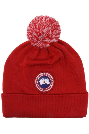 Canada Goose Junior Unisex Logo Pom Beanie