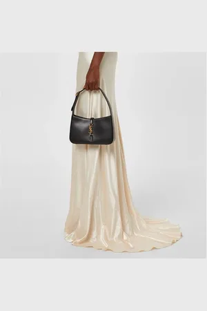 Saint Laurent Le 5 À 7 Leather Hobo Bag