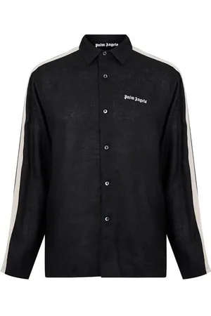 Palm Angels Linen Tracksuit Shirt