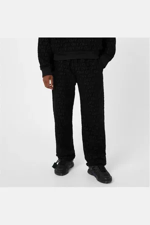OFF-WHITE Bouclé Casual Trousers