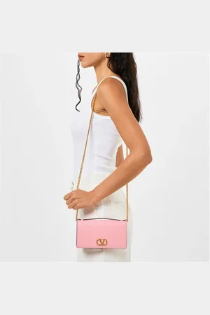 VALENTINO GARAVANI V-Logo Wallet On Chain Bag
