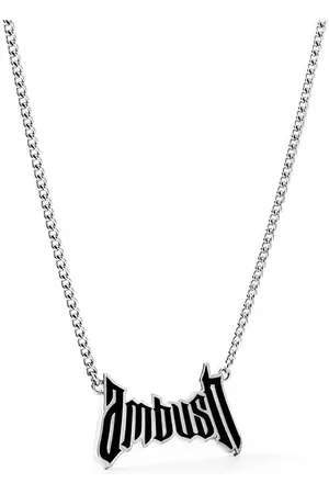 AMBUSH Trad Logo Charm Necklace