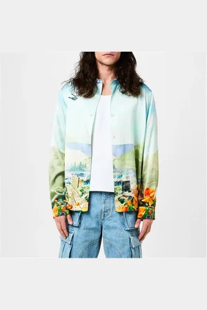 Nahmias Landscape Silk Shirt