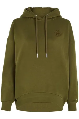 Tommy Hilfiger TH MONOGRAM STAMP EMBROIDERY RELAXED HOODY