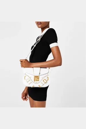 Balmain Smooth Leather Blaze Bag