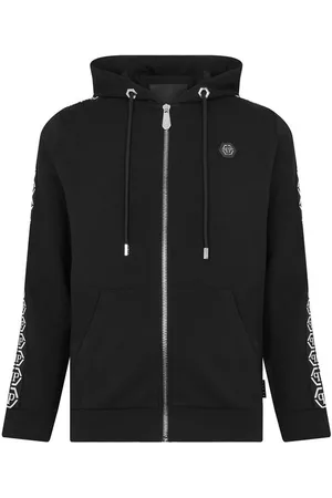 Philipp Plein Tape Zip Hoodie