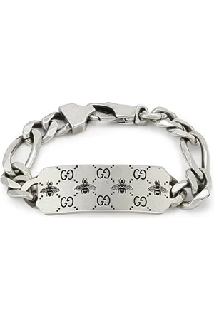 Gucci Engraved Signature Bracelet