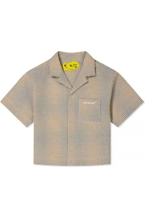 OFF-WHITE Arrow Bowling Checked Shirt Junior