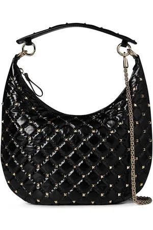 VALENTINO GARAVANI Small Rockstud Hobo Bag