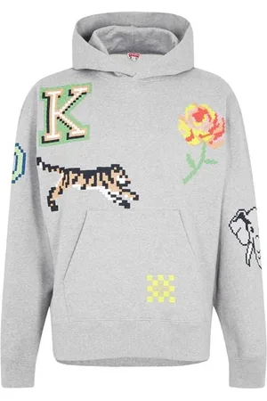 Kenzo Pixel Oversized Hoodie