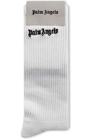 Palm Angels Embroidery Logo Socks