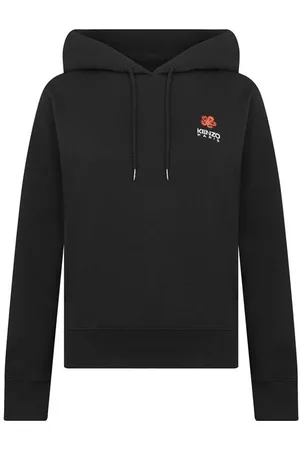 Kenzo Floral-Applique Hoodie