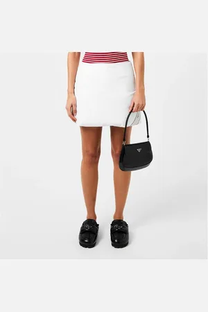Prada Padded Cotton Miniskirt