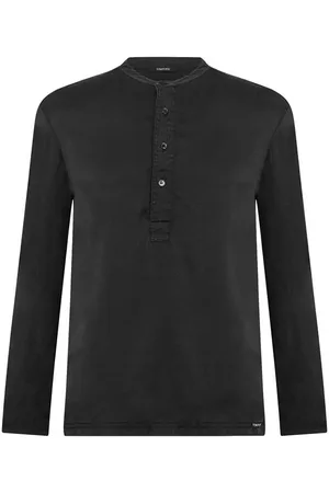 Tom Ford Silk Henley Shirt