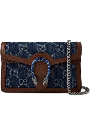 Gucci Dionysus Super Mini Denim Chain Bag