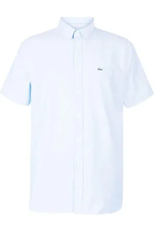 Lacoste Short Sleeve Oxford Shirt Mens